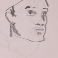 #53 portrait fusain